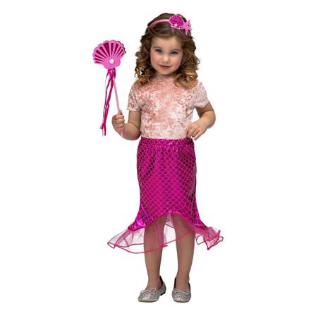 Maskeraddräkt för barn My Other Me Rosa Sjöjungfru 3-6 år