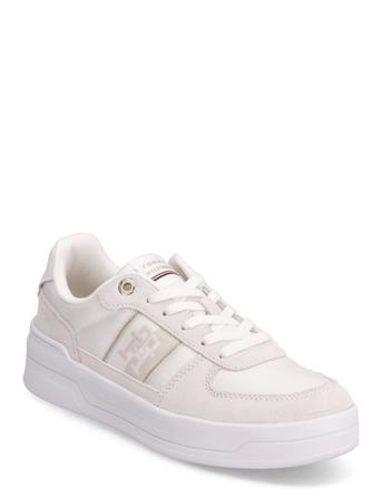 Basket Sneaker With Webbing Lave Sneakers Hvit Tommy Hilfiger*Betinget Tilbud