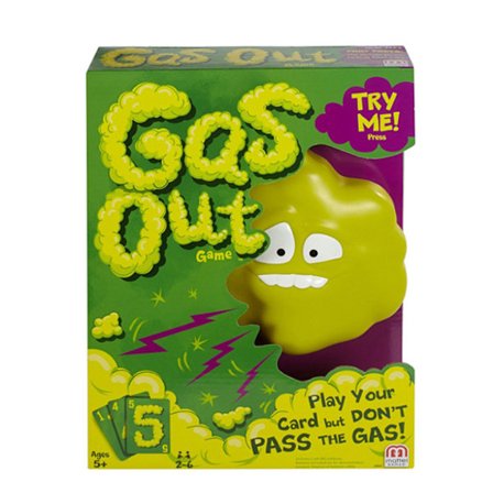 Gas Out Familie-festspill - Gas Out Familie-festspill - Passer for 2-6 spillere, barn over 5 år