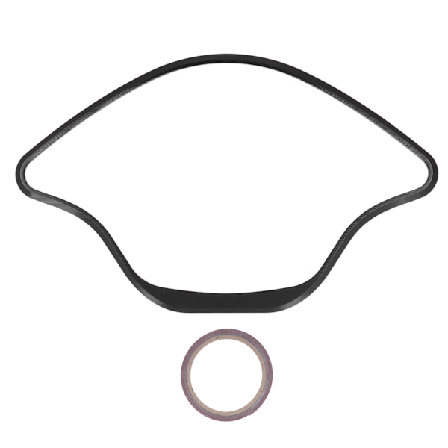 Moottoripyörän nopeusmittarin suoja, instrumenttipaneeli, korvaava osa VESPA SPRINT PRIMAVERA 50 125 150 13‐21 Musta