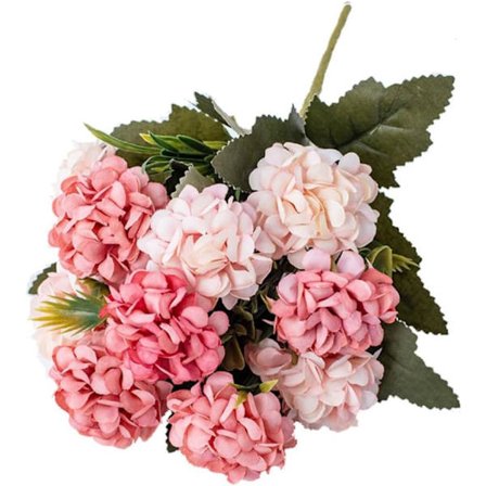 Hortensia Konstgjorda Blommor Bukett Simulering Silke Prydnader Ar
