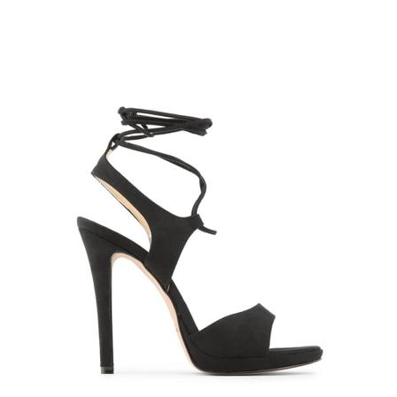Made in Italia, Erica sandalen Zwart, Dames, Maat:39 EU,synthetisch