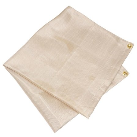 Brannhemmende sveiseteppe - Glassfibermatte for uteplass, grill, utendørs komfyr, camping, grill, bål, 80 cm * 95 cm