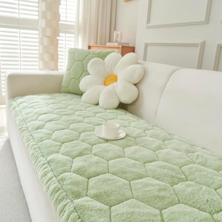 Paksu sohvanpäällinen, pestävä, pehmeä vakosametti yleiskäyttöinen sohvanpäällinen, 2-, 3-, 4-istuttava, liukumaton sohvanpäällinen, kodikas 