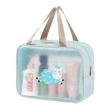 Vattentät Kosmetikväska för Bad, Torrt & Blött, Bärbar, DXGHC