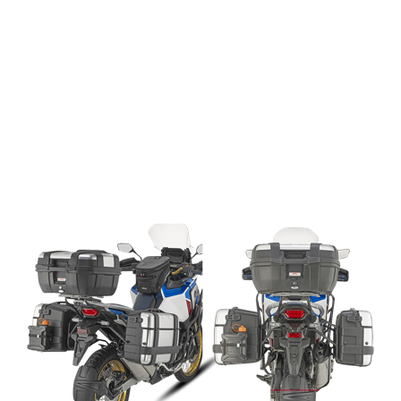 Soporte Maletas Givi PLO-MK Monokey One-Fit - Triumph Tiger 900 2021-2021