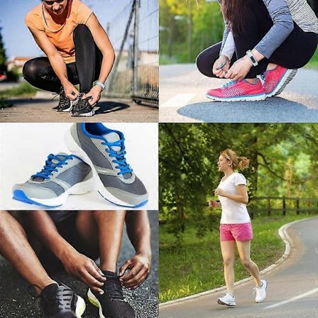 Urheilulliset kengännauhat, pyöreät nauhat lenkkareihin