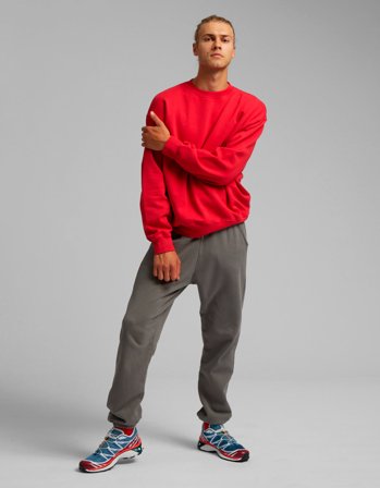 Organic Sweatpants - Ivory White XS