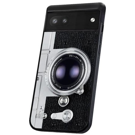 Google Pixel 6A - Kuoret/Suojakuori Retro Kamera