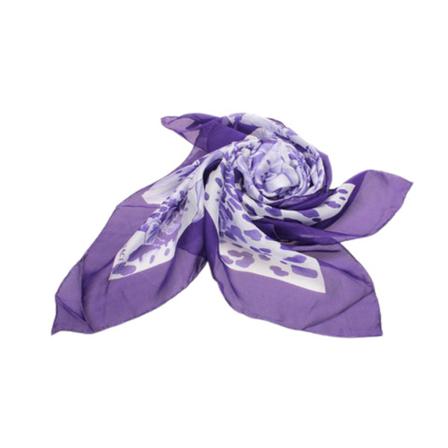Versace Pre-owned, Printed Scarf Paars, Dames, Maat:ONE Size