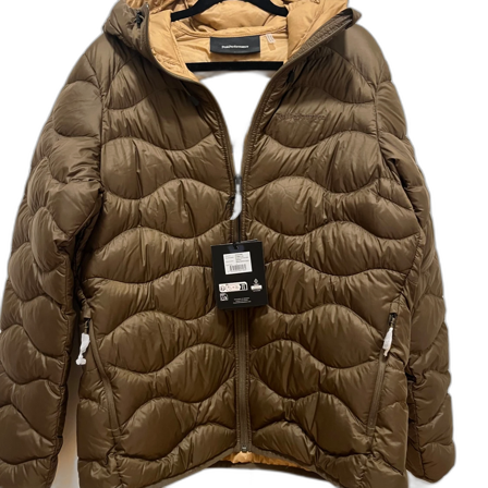 Brun dunjacka från Peak Performance