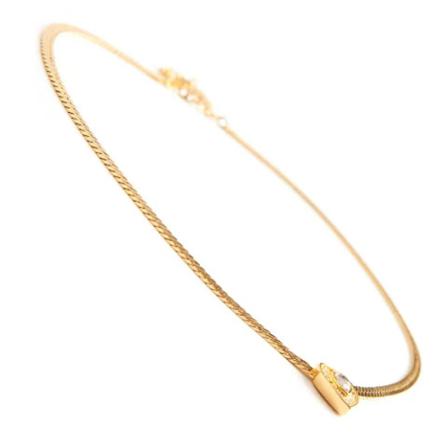 Dior Vintage Pre-ownedYellow Goldnecklaces , Geel , Dames , Maat: ONE Size Vintage Sieraden