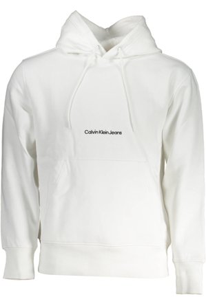 Calvin Klein Felpa Senza Zip Uomo Bianco