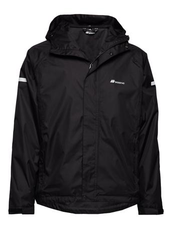 Føyno 2-Layer Teachnical Rain Jacket Black Skogstad