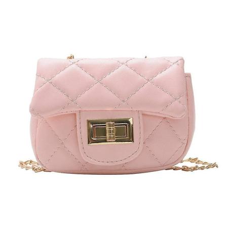 Mini Vesker Clutch Bag Pu Lær Søt Barn Små Mynt Lommebok Veske Jenter Fest
