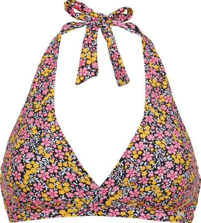 Abecita Maui Halterneck Bikini Bra Women swimming suits Black D/E 80