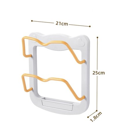 Grytestativ Kjøkken Oppbevaringsholder HVIT