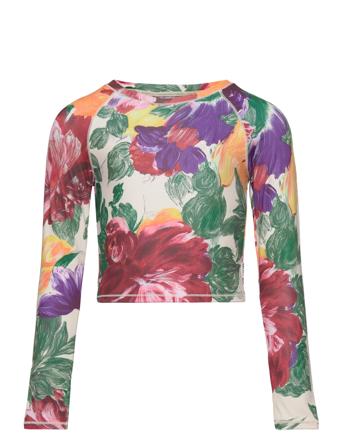 Oda T-shirts Sports Tops Multi/mønstret Molo*Betinget Tilbud