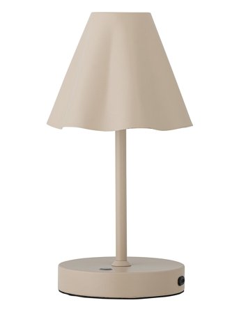 Bloomingville Lianna Portable Lampe - Beige - 28X15X13.5CM