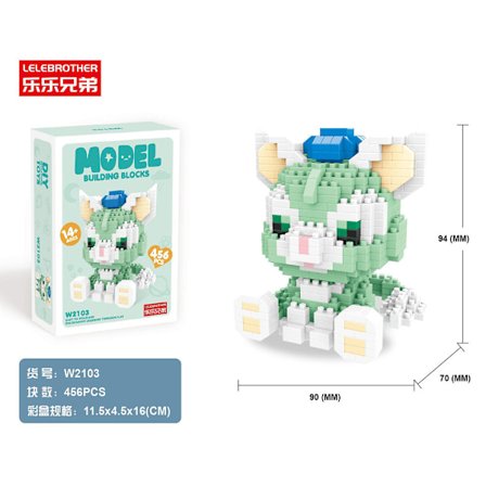 Mini Rakennuspalikka Koulutus Lelut Hahmot Ja Minnie Db