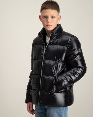 Moose Knuckles K KINGS PUFFER SHNY Schwarz Jacken Jungen - Kids Brand Store