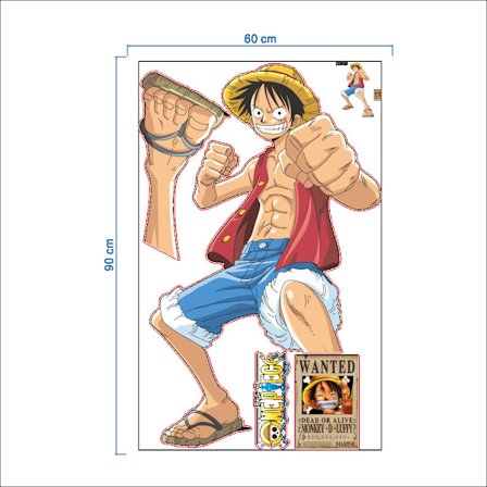 Boksing Veggklistremerke Barnerom Hjemmeinnredning Ett Stykke 3D Utsikt Veggmaleri Kunst Barne Veggdekal Anime Plakat