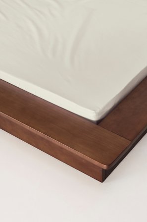 Jotex - Satin Stretchlaken i Sateng Økologisk Beige - ZACK - Kjøp Dra-på-laken hos Jotex