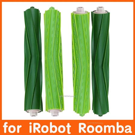för iRobot Roomba I7 E5 E6 I3-serien i3+ i6+ i7 i7+ i8+ E6 E7 Dammsugartillbehör Roomba Borste Kompatibel 4/8/10 st