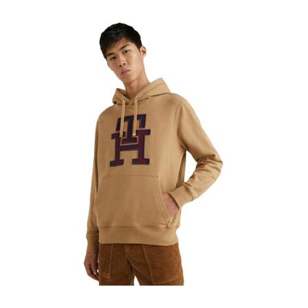 Tommy Hilfiger Pullover , Beige , Heren , Maat: 3XL Hoodies & sweatvesten