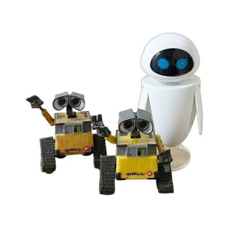 Wall-E Robot Actionfigur Samlarmodell Leksaksdocka 6 cm 3 typer Gammal version av Wall-E