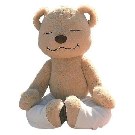 Söt INS yoga björndjur plyschleksak Teddybjörn