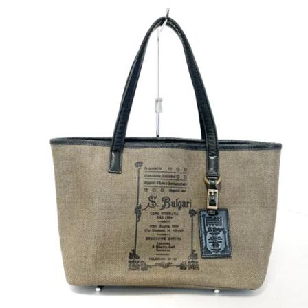 Bvlgari Vintage, Pre-owned bag Bruin, Heren, Maat:ONE Size,leather