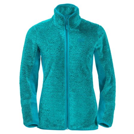 Jack Wolfskin Pine Leaf Jacket Women's Women Mid layer tops Blue XS