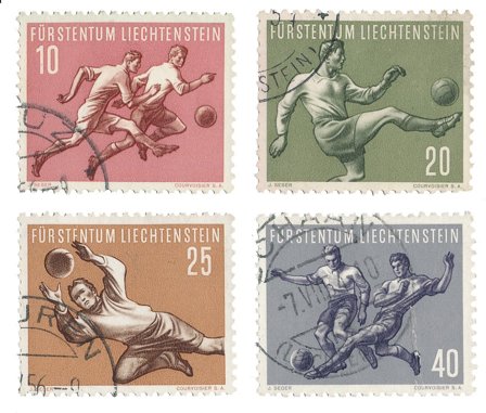 Liechtenstein 1954 - MICHEL 322/325 - Stemplet