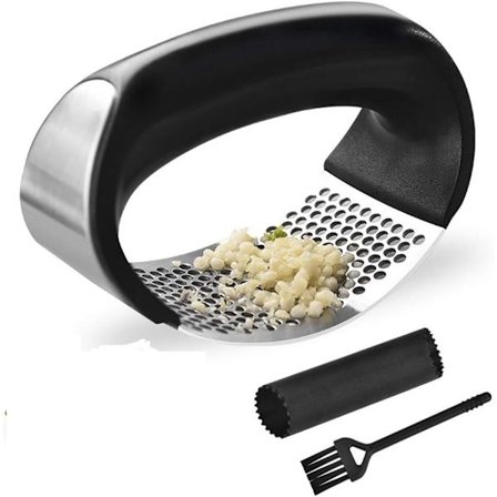 Rostfritt Stål Gungande Vitlökspress Ingefära Krossare Press Kitc
