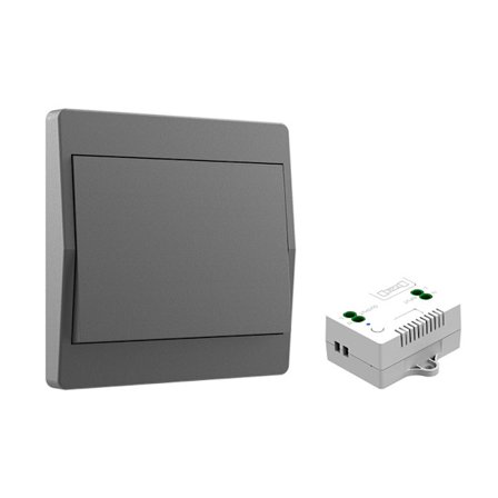 Langaton, itsenäinen kytkinsarja – Paristoton ja helppo asennus, radio-ohjattu valaistus