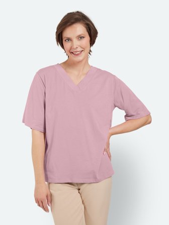 BRANDTEX - Kortærmet T-shirt - Bleget Pink
