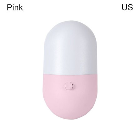 Led Night Light Plug In Energisparande ROSA US US