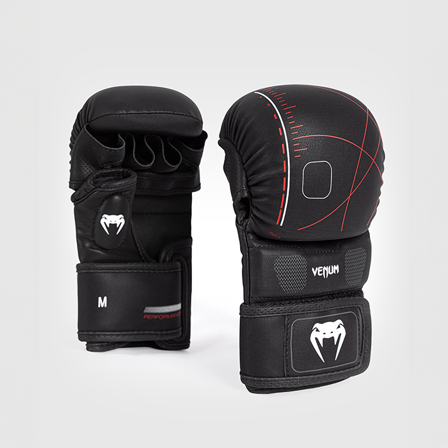 Boksehandsker Venum Tactical XT Sparringshandsker Sort Rød - Bodyman.dk