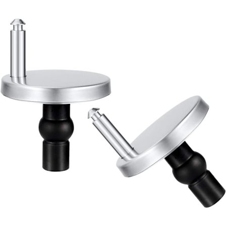 2-pack toalettstolssits gångjärn snabbfäste toppfix blindhål beslag expanderande gummiskruvar