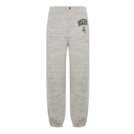 Moschino, Trousers Grijs, Heren, Maat:L,Katoen