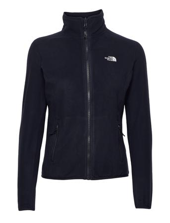 W 100 Glacier Fz - Eu Sweatshirts & Hoodies Fleeces & Midlayers Blå The North Face