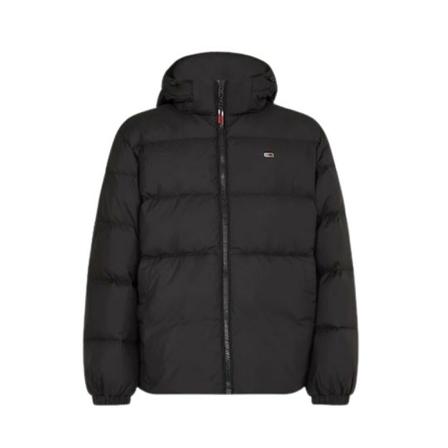 Tommy Jeans - Dunjackor - Svart - Herr - Storlek: L, Herr, Storlek: L