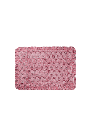 Pick A Poppy Seed Bordstablett - 34x48 Cm Serveringstillbehör Rosa