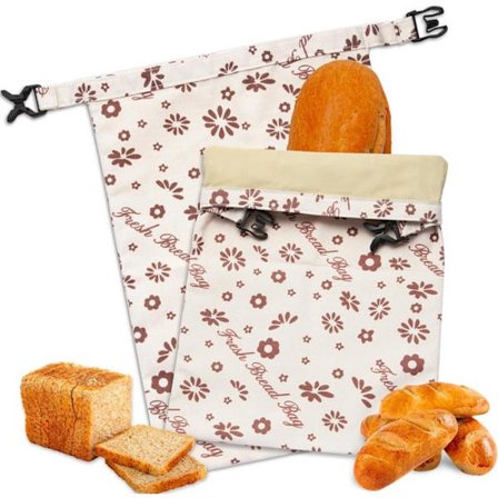 ING 1-pakning med gjenbrukbare brødposer av bivoks - hjemmelagde brødposer av bivoks - perfekte hjemmelagde matposer