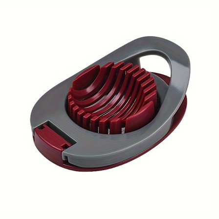 1 stk. Æggedeler i rustfrit stål - alsidig køkkenredskab til perfekt skivede æg, frugt og mere - holdbar manuel skærer til hjemme- og restaurantbrug