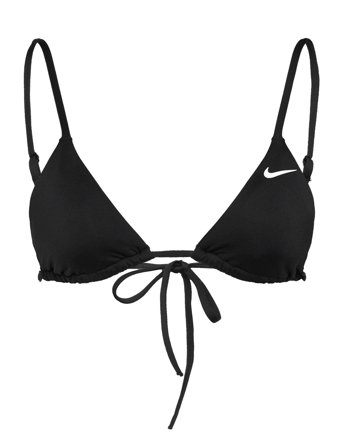 Nike Essential Triangle Bikini Top Sport Women Sport Clothing Sport Swimwear Sport Bikinis Black NIKE SWIM