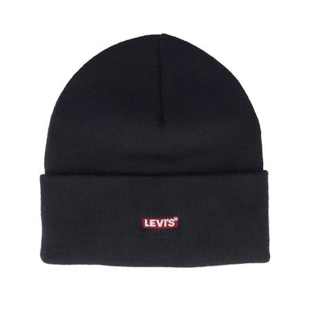 Levi's - Baby Tab Logo Navy Blue Cuff Cuff Blue Beanie - @ Hatstore