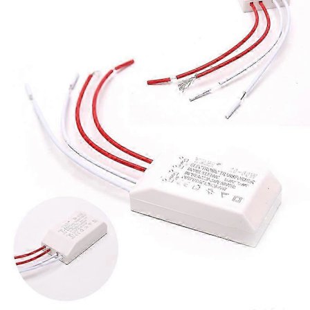 Elektroninen muuntaja AC 220V - 12V 20-60W halogeenivalon ohjain virtalähde