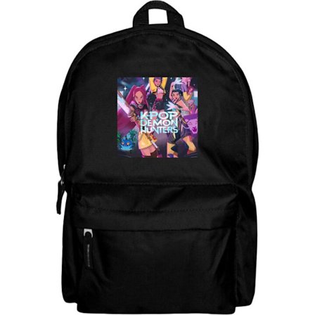 Ryggsäck för Barn | Lätt och Praktisk Kpop Demon Hunters Hela Laget Idol Slagsmål Scen Knivar Magisk Kraft